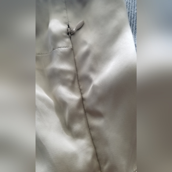 Gold Satin Wilfred Dress - Size 4 - Picture 2 of 4